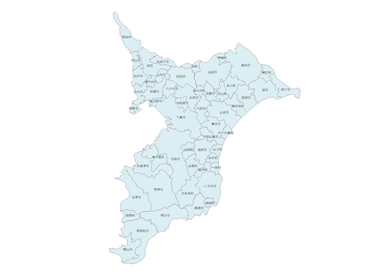 出張対応エリア(千葉)